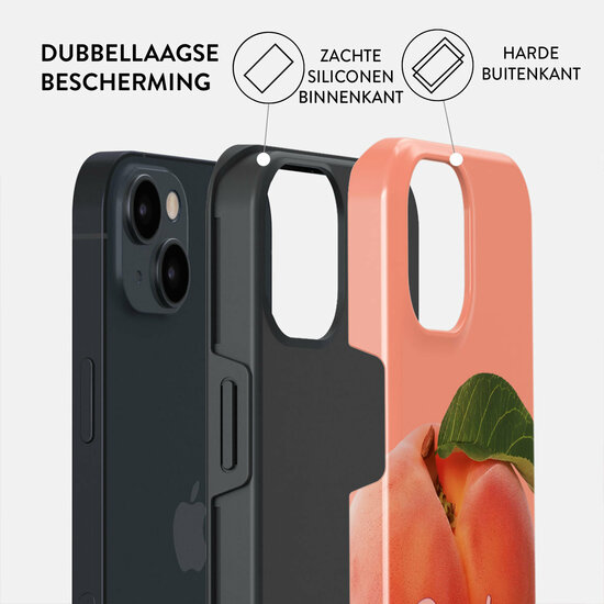 Burga Tough iPhone 13 hoesje peachy