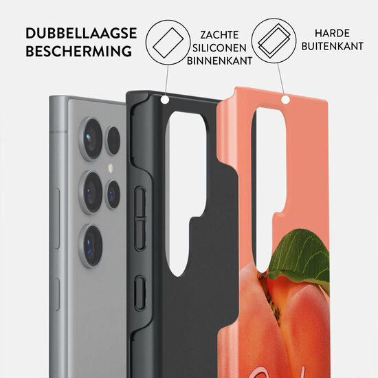 Burga Tough Galaxy S24 Ultra hoesje peachy