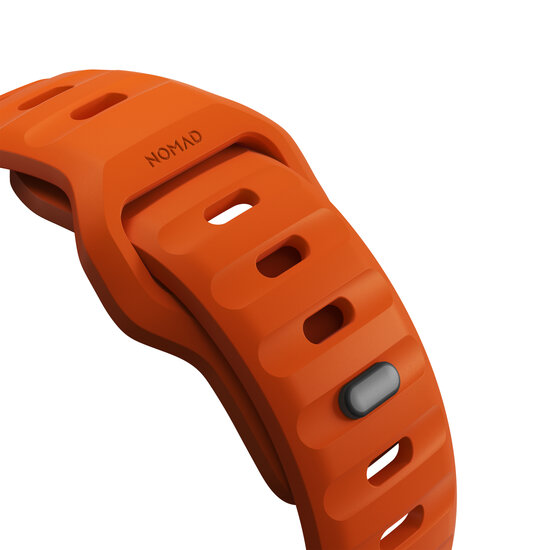 Nomad Sport FKM Apple Watch 41 / 40 / 38 mm bandje oranje