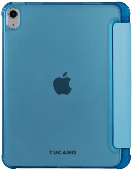 Tucano Satin Folio iPad 2022 10,9 inch hoesje blauw