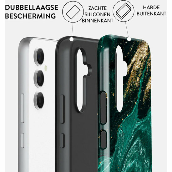 Burga Tough Galaxy A55 hoesje Emerald