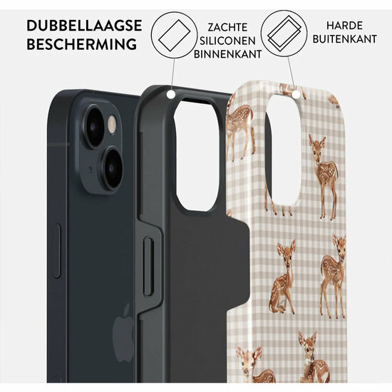 Burga Tough iPhone 13 hoesje bambi