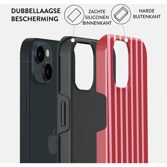 Burga Tough iPhone 13 hoesje strawberry jam