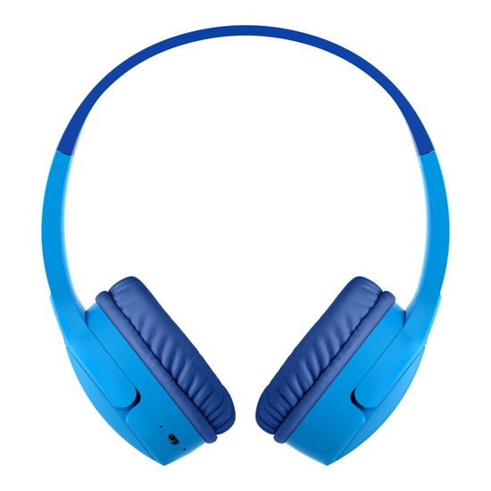 Belkin SoundForm mini draadloze koptelefoon voor kinderen blauw