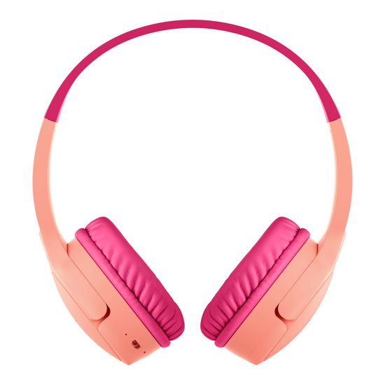 Belkin SoundForm mini draadloze koptelefoon voor kinderen roze