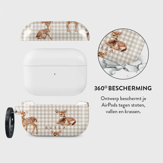 Burga Tough AirPods Pro 2 hoesje Bambi