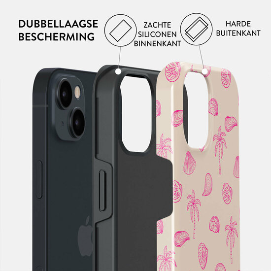 Burga Tough iPhone 14 hoesje beach please