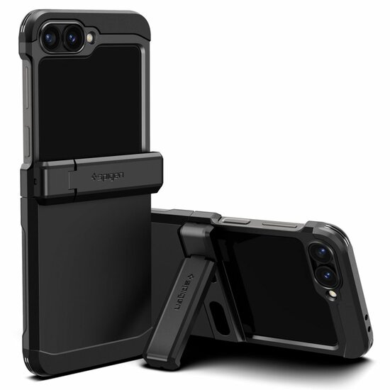 Spigen Tough Armor Pro Galaxy Z Flip 6 hoesje zwart 