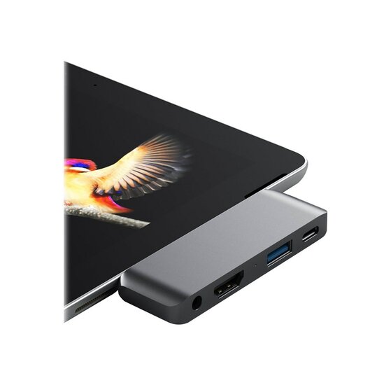 Satechi USB-C Mobile Pro hub Grijs 