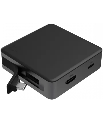 Zagg 4 poort 100W USB-C hub Zwart