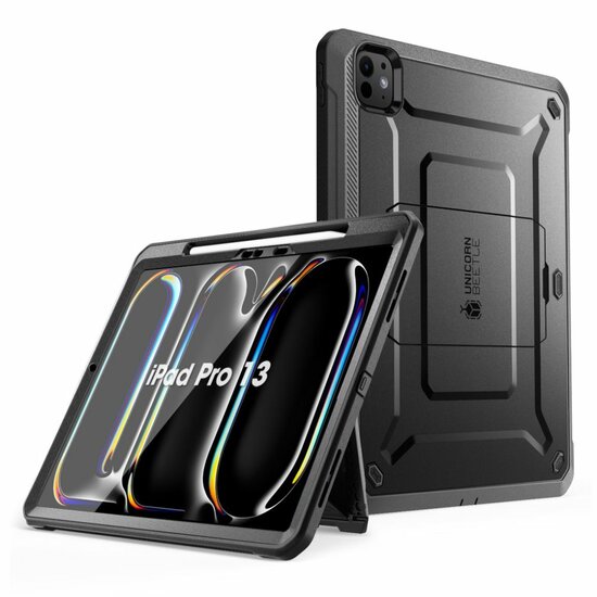 Supcase Unicorn Beetle iPad Pro 13 inch hoesje zwart