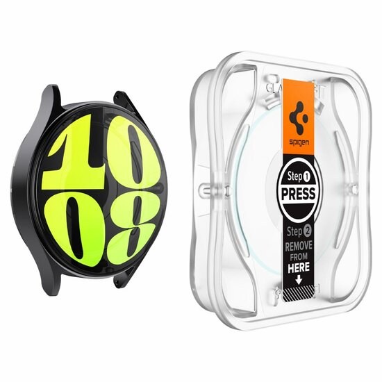 Spigen EZ Fit Galaxy Watch 7 44 mm screenprotector 2 pack