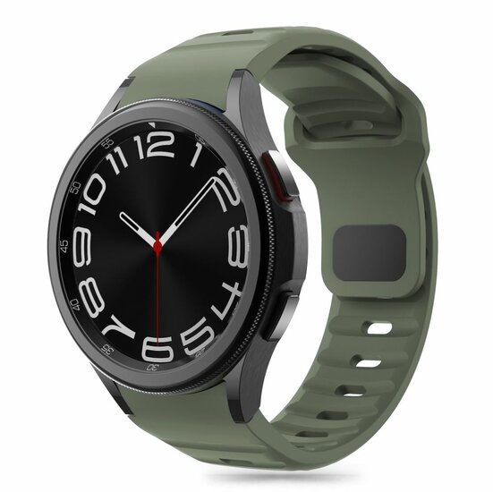 TechProtection Siliconen Galaxy Watch 7 / 6 / 5 Pro / 5 / 4 / FE bandje groen