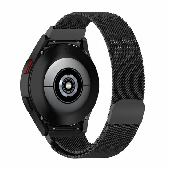 TechProtection Milanese Galaxy Watch 7 / 6 / 5 Pro / 5 / 4 / FE bandje zwart