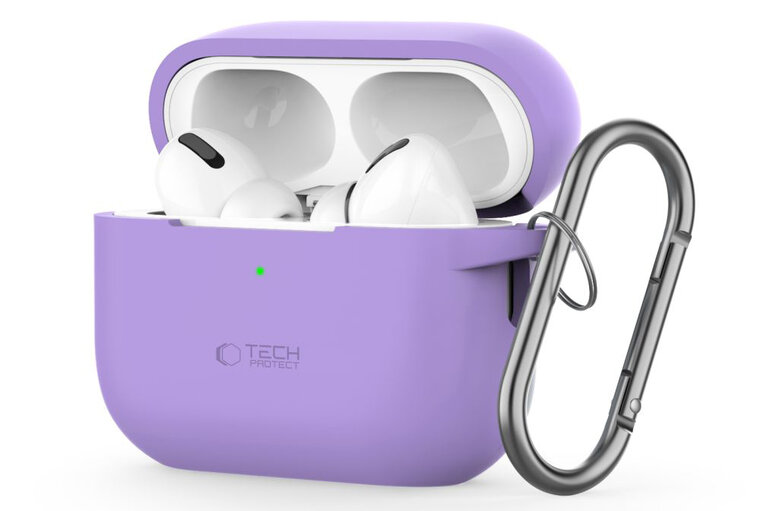 TechProtection siliconen&nbsp;AirPods Pro 2 hoesje lavender