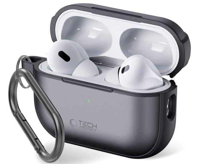 TechProtection matte&nbsp;AirPods Pro 2 hoesje zwart