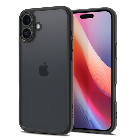 Spigen Ultra Hybrid iPhone 16 Plus&nbsp;hoesje zwart 