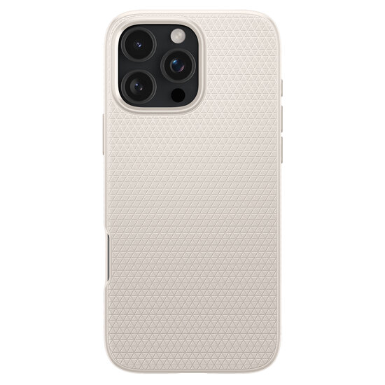 Spigen Liquid Air iPhone 16 Pro hoesje titanium  