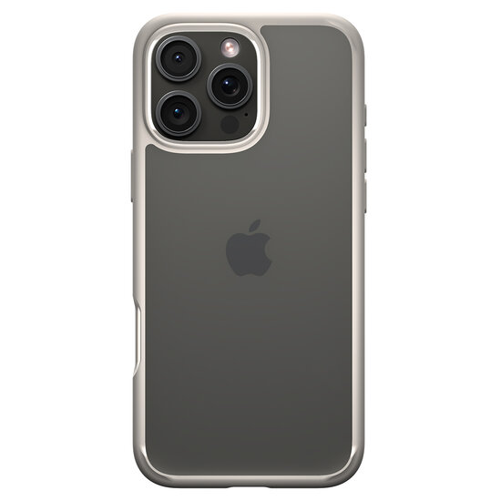 Spigen Ultra Hybrid iPhone 16 Pro hoesje titanium