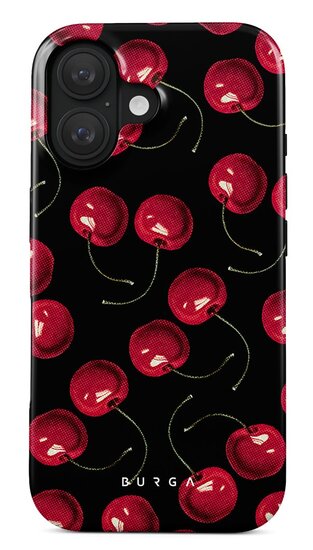 Burga Tough iPhone 16 hoesje cherrybomb