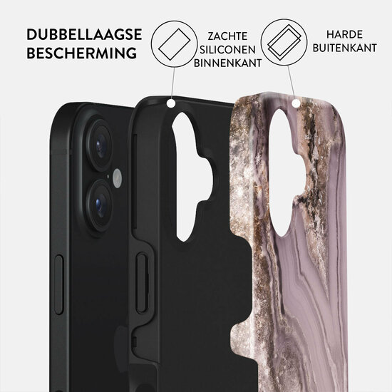 Burga Tough iPhone 16 hoesje golden taupe