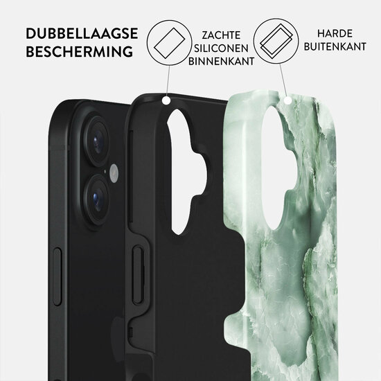 Burga Tough iPhone 16 hoesje pistachio cheesecake