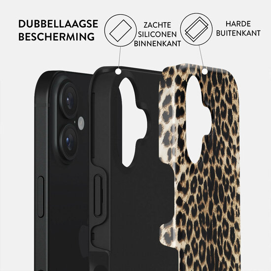 Burga Tough iPhone 16 hoesje player