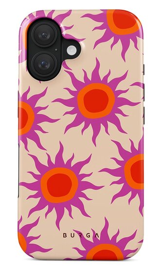 Burga Tough iPhone 16 hoesje sunset glow 