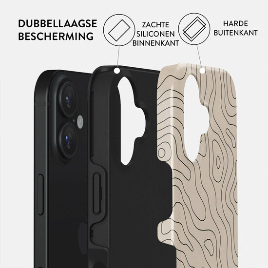 Burga Tough iPhone 16 hoesje wild terrain