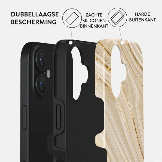 Burga Tough iPhone 16 Plus hoesje full glam