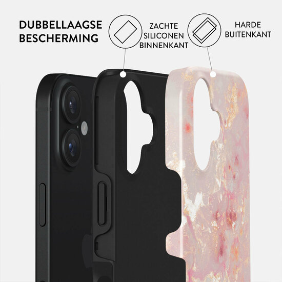 Burga Tough iPhone 16 Plus hoesje golden coral