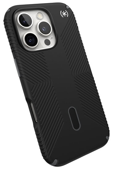 Speck Presidio 2 Grip Clicklock iPhone 16 Pro Max hoesje zwart