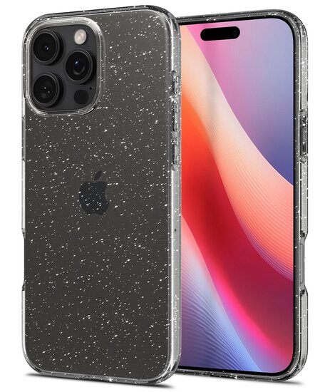 Spigen Liquid Crystal iPhone 16 Pro Max hoesje glitter 