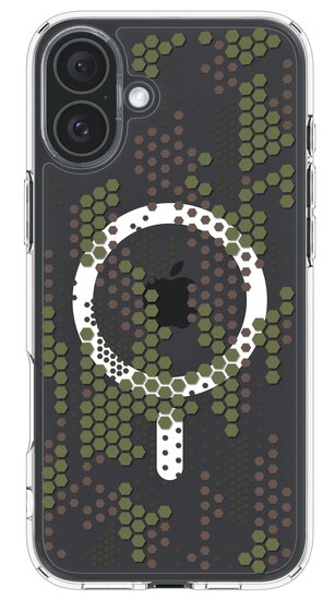 Spigen Ultra Hybrid MagSafe iPhone 16 Plus&nbsp;hoesje camo