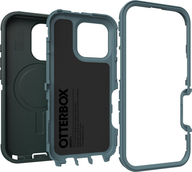 Otterbox Defender MagSafe iPhone 16 Pro hoesje groen