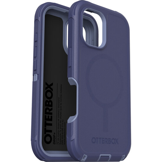 Otterbox Defender MagSafe iPhone 16 hoesje paars