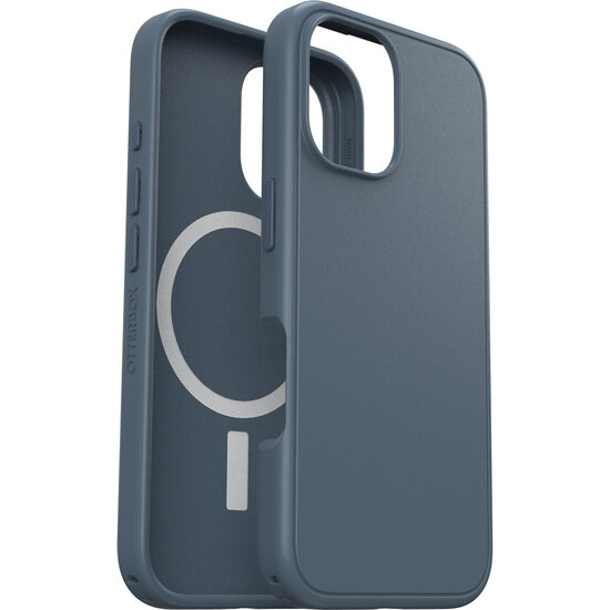 Otterbox Symmetry MagSafe iPhone 16 hoesje blauw