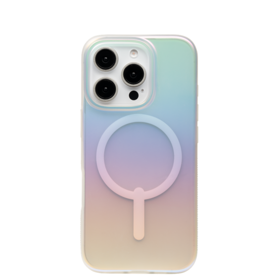 ZAGG Milan Snap MagSafe iPhone 16 Pro hoesje Iridescent