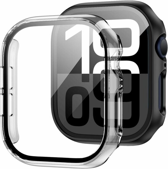 TechProtection Full Body Apple Watch 10 42 mm screenprotector transparant