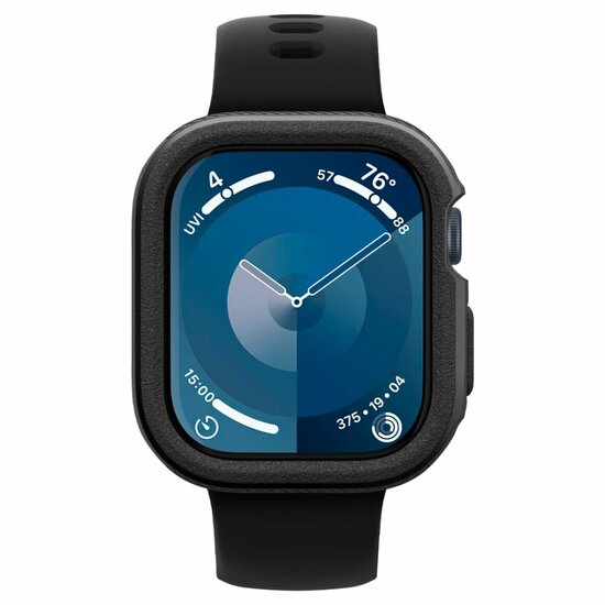 Spigen Caselogy Vault Apple Watch 10 46 mm hoesje zwart