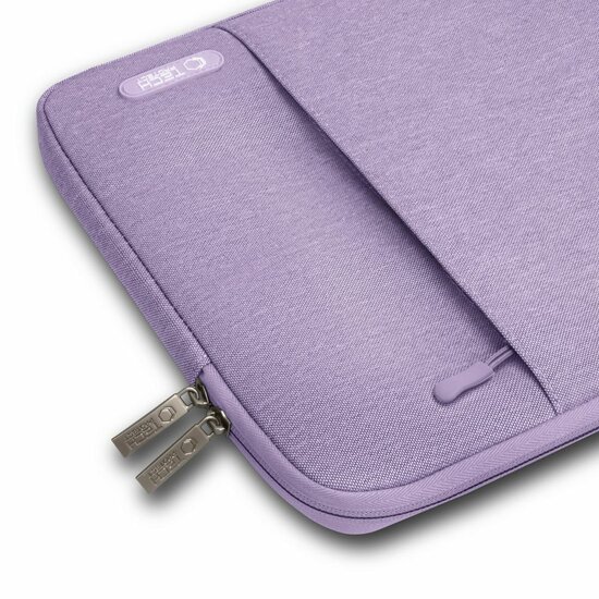 TechProtection Nylon MacBook 13 / 14 inch sleeve lavender