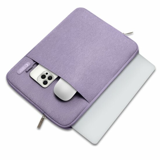 TechProtection Nylon MacBook 13 / 14 inch sleeve lavender