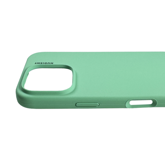 Nudient Base Case iPhone 16 Pro hoesje mintgroen