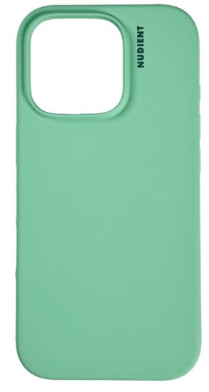 Nudient Base Case iPhone 16 Pro hoesje mintgroen