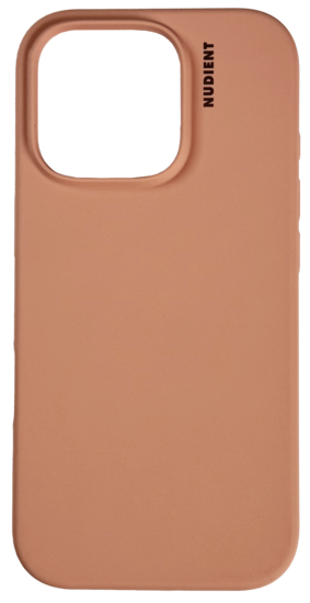 Nudient Base Case iPhone 16 Pro hoesje oranje