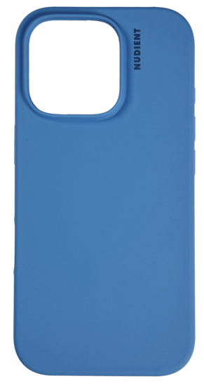 Nudient Base Case iPhone 16 Pro hoesje blauw