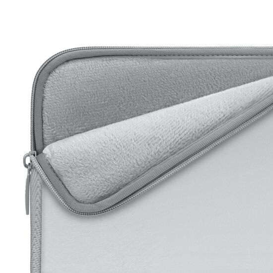 TechProtection Nylon Plus MacBook 13 / 14 inch sleeve grijs