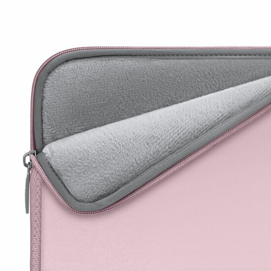 TechProtection Nylon Plus MacBook 13 / 14 inch sleeve roze