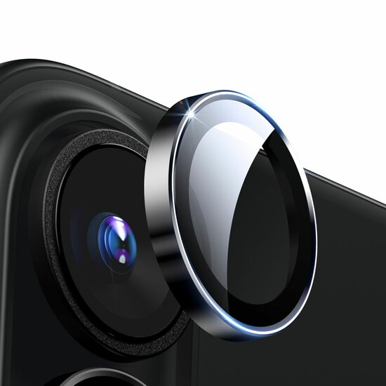 ESR Camera Lens iPhone 16 / 16 Plus beschermer zwart