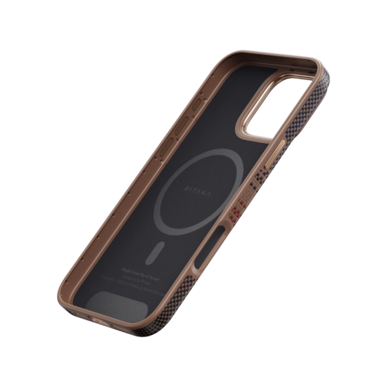 Pitaka Military-Grade MagSafe iPhone 16 Pro hoesje sunset